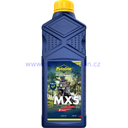 Putoline MX5 olej do benzínu 2T 1L