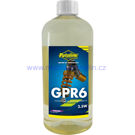 Putoline tlumičový olej do zadního tlumiče GPR 6 Racing SAE 2,5 1L