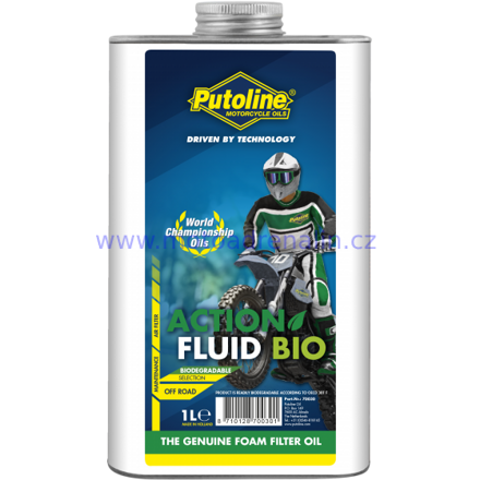 Putoline olej na vzduchové filty Action Fluid BIO 1L
