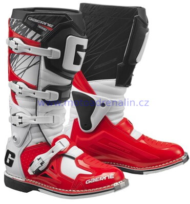 Gaerne FASTBACK Endurance RED závodní motokrosové boty.