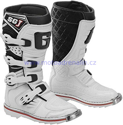  Gaerne SGJ white dětské motokrosové boty