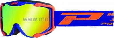 Brýle Progrip 3400 - modré s oranžovo modrým zrcadlovým sklem