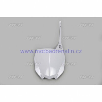 UFO plast přední číslová tabulka Yamaha YZF 250 19-23 YZF 450 18-22 YZ 125/250 22-23