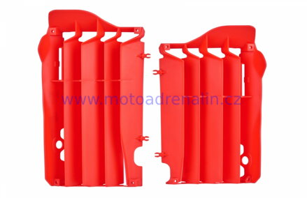 Acerbis sada mřížek chladiče červená Honda CRF  250 16-17 CRF 450 15-16