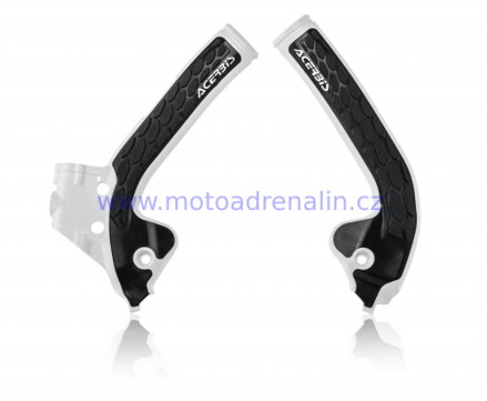 Acerbis kryty rámů bílo černé KTM SX 85 18-24 HSG TC 85 18-24 GAS GAS MC 85 21-24