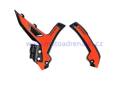  ACERBIS kryty rámu KTM SX 125/250 SXF 250/350/450 23-24 černo oranžové