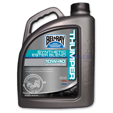 BEL-RAY THUMPER Synthetic Ester Blend 10W-40 4litry