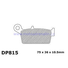 DP braking brzdové destičky DP815