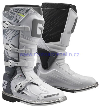 Gaerne Fastbak endurance motokrosové závodní boty-white.