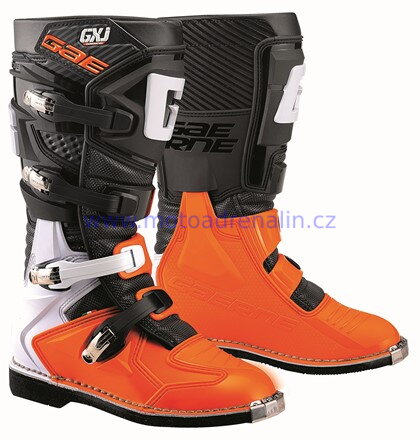  GAERNE GXJ Orange /Black dětské motokrosové boty