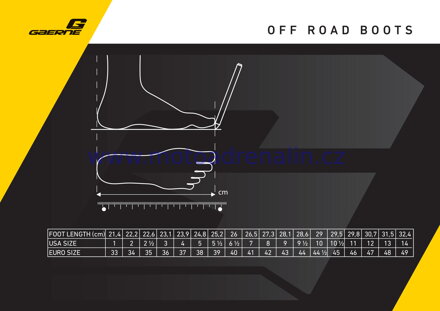  Gaerne SGJ white,blue, yellow dětské motokrosové boty
