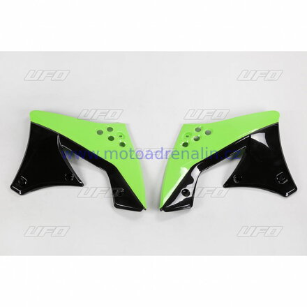 Ufo plast spojlery chladičů Kawasaki KXF 250 09 a 12