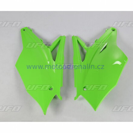 UFO plast zadní boční čísla Kawasaki KXF 250 17-20 KXF 450 16-18