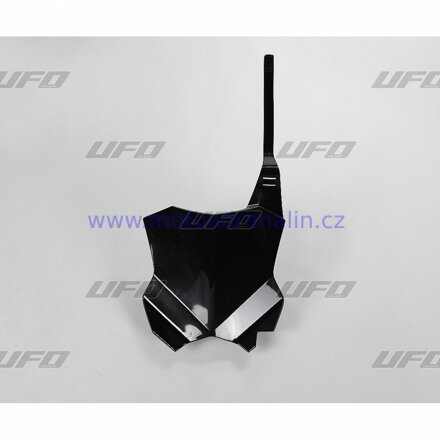 UFO plast přední číslová tabulka Kawasaki KXF 250 17-24 KXF 450 16-23