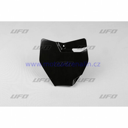 UFO plast přední číslová tabulka KTM SX 65 16-24