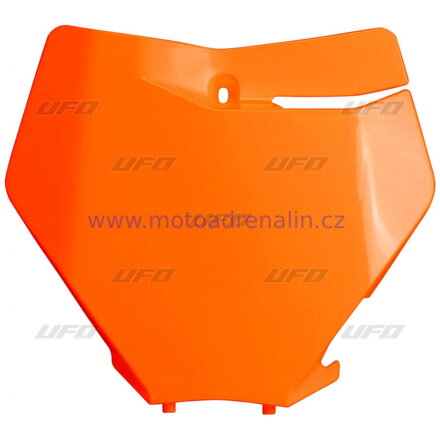 UFO přední číslová tabulka KTM SX/SXF 125-450 19-22