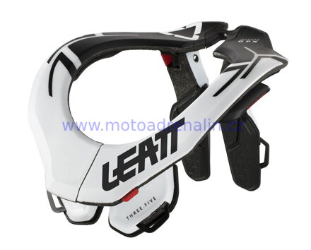 Dětský chránič krční páteře na moto Leatt GPX 3.5 Junior Neck Brace White 2019