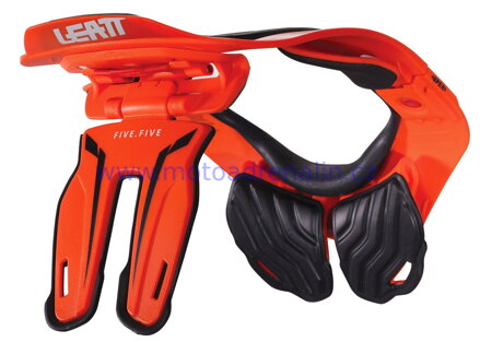  Chránič krční páteře na moto Leatt GPX 5.5 Neck Brace Orange 2019