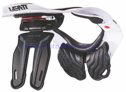 Chránič krční páteře na moto Leatt GPX 5.5 Neck Brace White 2020