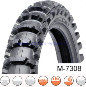 Maxxis pneu zadní M7308 110/90-19 