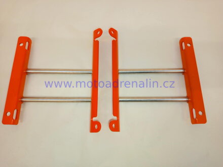 Motoadrenalin výstuhy chladičů KTM SX 125/150/250/300 23-25 SXF 250/350/450 23-25 Husqvarna TC 125/150/250 23-25 FC 250/350/450 23-25