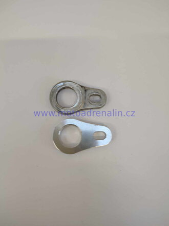 Honda držák výfuku CR 125/250 85-07 CR 500 85-01 org. číslo 18325-KS6-000
