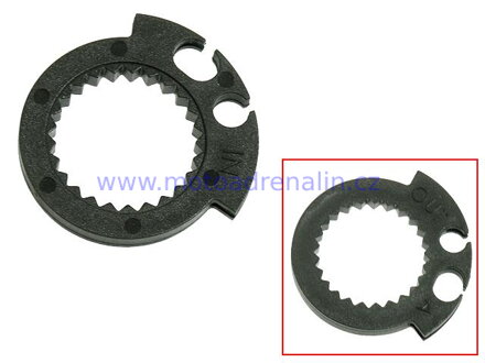 MRP rukojeti ON-LOCK šedo černé hladké SOFT Suzuki RMZ 250/450 Kawasaki KXF 250/450 Yamaha YZF250/400/426/450.