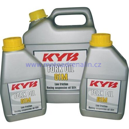 Kayaba tlumičový olej pro přední vidlice 01M 5litrů