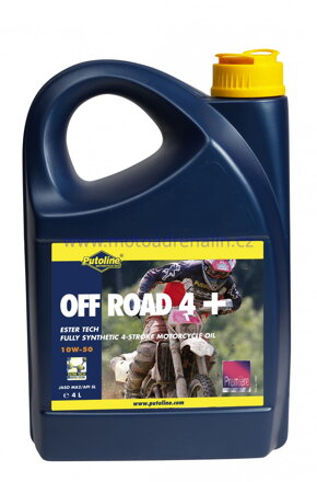 Putoline motorový olej OFF ROAD ESTER TECH 4+ 10W-50 4 Litry