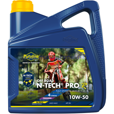 Putoline motorový olej OFF ROAD N-TECH PRO R+ 10W-50 4l