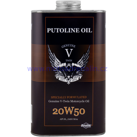 Putoline motorový olej Harley-Davidson Genuine V-Twin 20w50