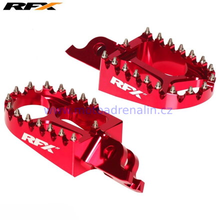 RFX Pro Series Footpegs Honda CR125 CR250 / CRF250 CRF450 Red