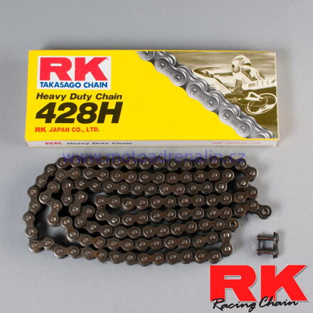 Motocyklový řetěz RK chain 428 M 128 článků