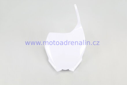 UFO přední číslová tabulka Yamaha YZ 125/250 06-14 YZF 250/450 06-09