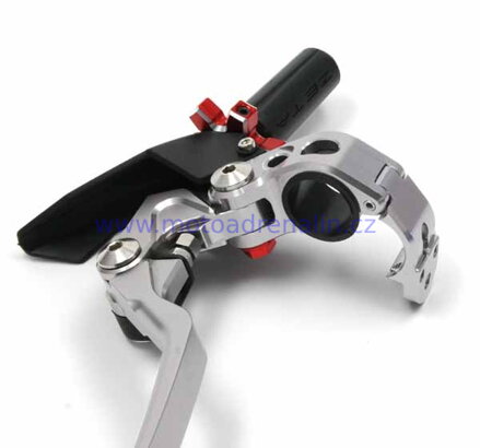 Sklopná spojková páčka s objímkou Zeta racing Pivot Perch CP Blue
