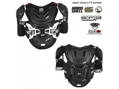 Dětský chránič hrudi a zad Leatt 5.5 Pro HD Junior Chest Protector Black White