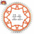 Rozeta MotoMaster Fusion Chainwheels Black KTM Husqvarna Husaberg oranžová