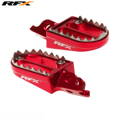 RFX Pro Series Shark Footpegs Honda CR125 CR250 / CRF250 CRF450 Red