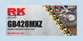 Motocyklový řetěz RK chain 428 MXZ 126 článků