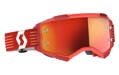 Brýle SCOTT FURY- USA (červená/ oranžová chrom plexi)