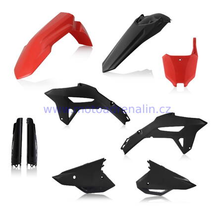 ACERBIS sada plastů FULL KIT červeno černá Honda CRF 250 22 CRF 450 21-22