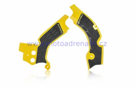  Acerbis kryty rámů žluto černé Suzuki RMZ 450 08-17