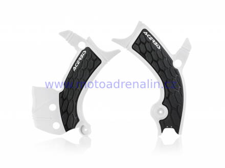  Acerbis kryty rámů bíločerné Yamaha YZF 250 19-23 YZF 450 18-22 WRF 450 19-22