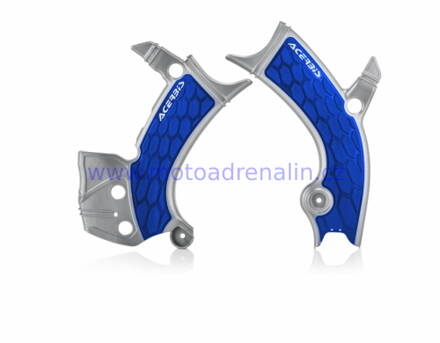 Acerbis kryty rámů šedomodré Yamaha YZF 250 19-23 YZF 450 18-22 WRF 450 19-22