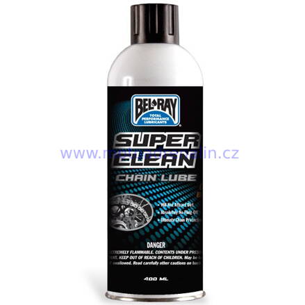 BEL-RAY sprej na řetěz Super Clean Chain Lube 400mll