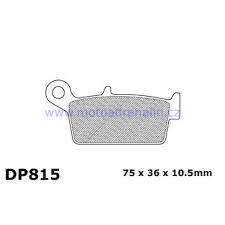 DP braking brzdové destičky DP815