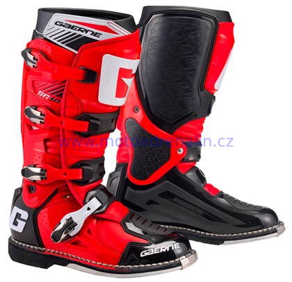 Gaerne SG 10 RED BLACK MX boty pro motokros a enduro.