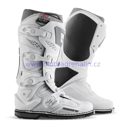 GAERNE SG 22 WHITE kvalitní zavodní bota na motokros a enduro.