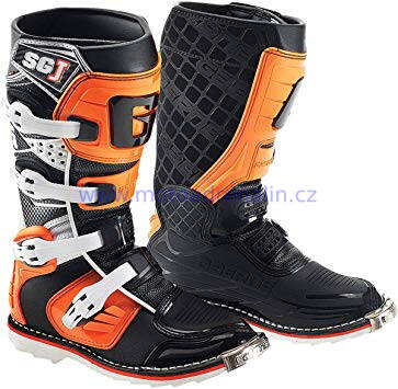 Gaerne SGJ Orange/Black dětské motokrosové boty