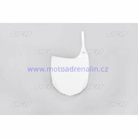 Ufo plast přední číslová tabulka Kawasaki KXF 250 09-12